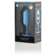 PLUG ANAL SNUG 3 AZUL PASTEL 12.7X3.6CM