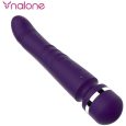 VARINHA VIBRATÓRIA E VIBRADOR YONI ROXA 23X4.2CM | NALONE
