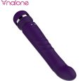 VARINHA VIBRATÓRIA E VIBRADOR YONI ROXA 23X4.2CM | NALONE