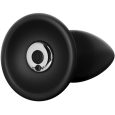 PLUG ANAL RECARREGÁVEL PRETO S 8.9CM