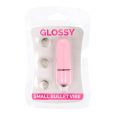 GLOSSY PEQUENO VIBRADOR BALA ROSA