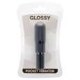 GLOSSY – THIN VIBRADOR NEGRO