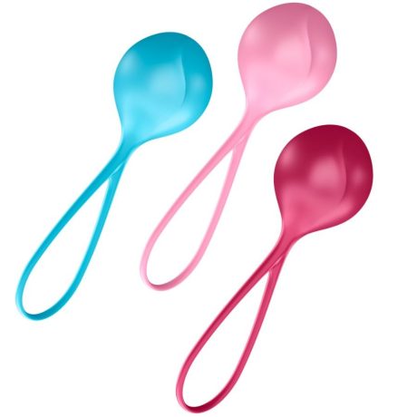 CONJUNTO DE BOLAS DE TREINO STRENGTHENING BALLS | SATISFYER