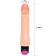 BAILE – VIBRADOR REALÍSTICO FLEXIBLE 25 CM