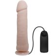 THE BIG PENIS REALISTIC AND VIBRATING DILDO FLESH 26 CM
