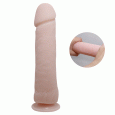 THE BIG PENIS REALISTIC AND VIBRATING DILDO FLESH 26 CM