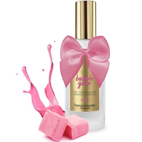 GEL ÍNTIMO E DE MASSAGEM AROMA CHICLETE 100ML | BIJOUX INDISCRETS