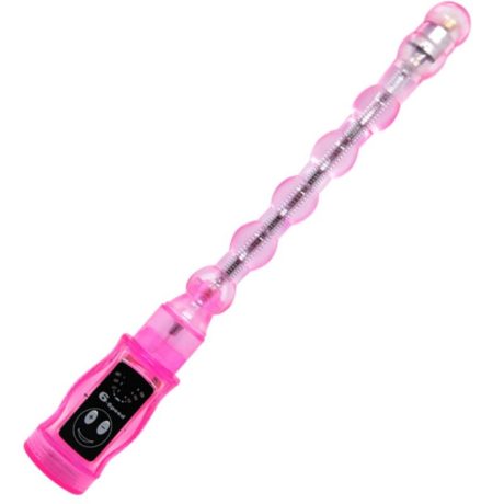 ESTIMULADOR ANAL VIBRATÓRIO DE DISTORÇÃO ROSA | BAILE