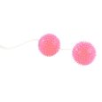 BOLAS ROSA COM “ESPINHOS” PARA UM PRAZER PROFUNDO 3.6CM
