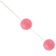 BOLAS ROSA COM “ESPINHOS” PARA UM PRAZER PROFUNDO 3.6CM