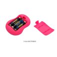 STRAP-ON COM VIBRADOR ANAL E VAGINAL BUTTERFLY ROSA | BAILE