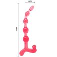 CONTAS ANAIS BENDY TWIST VERMELHAS 20CM