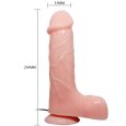 BARBARA VIBRADOR REALISTA PELE 21 CM