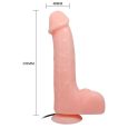 BARBARA VIBRADOR REALISTA PELE 22 CM