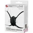 PRETTY LOVE STRAP-ON ARNÊS COM BALA VIBRATÓRIA