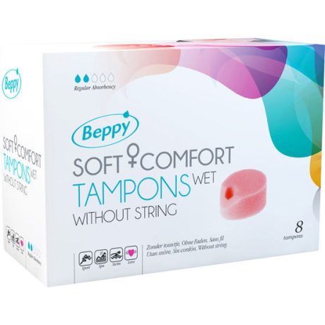 TAMPÕES MOLHADOS SOFT CONFORT 8UNI. | BEPPY