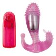 VIBRADOR ANAL PARA MULHER ROSA 13.5X3.7CM | BAILE