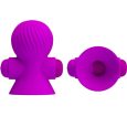 PRETTY LOVE BOMBAS PARA MAMILOS 12 MODOS VIBRAÇÃO ROXO