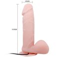BAILE – SUPER DILDO REALÍSTICO NATURAL 21.5 CM