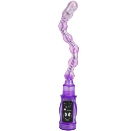 ESTIMULADOR ANAL VIBRATÓRIO DE DISTORÇÃO ROXO | BAILE
