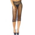 MINI VESTIDO DE REDE CRYSTALIZED PRETO