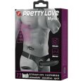 PRETTY LOVE MYRON STRAP-ON OCO VIBRATÓRIO