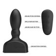 PLUG ANAL VIBRADOR INFLÁVEL MARRIEL PRETO 8X3CM