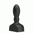 PLUG ANAL VIBRADOR INFLÁVEL MARRIEL PRETO 8X3CM