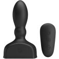 PLUG ANAL VIBRADOR INFLÁVEL MARRIEL PRETO 8X3CM
