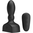 PLUG ANAL VIBRADOR INFLÁVEL MARRIEL PRETO 8X3CM