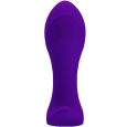 PLUG ANAL VIBRADOR ROXO 10.4X3.5CM