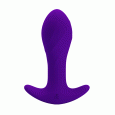 PLUG ANAL VIBRADOR ROXO 10.4X3.5CM