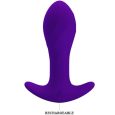 PLUG ANAL VIBRADOR ROXO 10.4X3.5CM