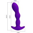 PRETTY LOVE – MASAJEADOR ANAL 12 MODOS VIBRACIÓN LILA