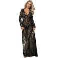 VESTIDO LONGO PRETO S/M