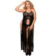 SUBBLIME – SET VESTIDO CORTO + TANGA NEGRO S/M