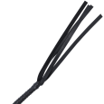 CHICOTE GRANDE PRETO 210CM