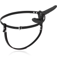 FETISH SUBMISSIVE STRAP-ON DUPLO VIBRATÓRIO PRETO