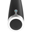 ESTIMULADOR CLITÓRIS ORGASMICO BRILLY GLAM SPOT VIBE PRETO SILICONE
