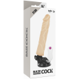 BASECOCK – VIBRADOR REALÍSTICO CONTROL REMOTO NATURAL 19 CM -O- 4 CM