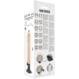 BASECOCK – VIBRADOR REALÍSTICO CONTROL REMOTO NATURAL 19 CM -O- 4 CM