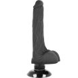BASECOCK – VIBRADOR REALÍSTICO CONTROL REMOTO NEGRO 20 CM -O- 4 CM
