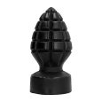PLUG ANAL PRETO 14X6CM