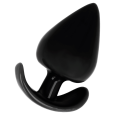PLUG ANAL PRETO 11X6CM