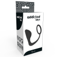 PLUG ANAL COM ANEL PENIANO PRETO 10X3.5CM