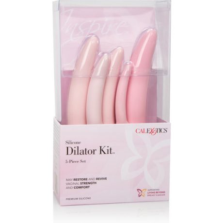 CONJUNTO DE 5 DILATADORES VAGINAIS EM TONS ROSA | CALIFORNIA EXOTICS
