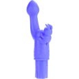 KISS SILICONE VIBRADOR COELHO KISS ROXO
