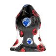 PLUG ANAL PRETO 17X9CM
