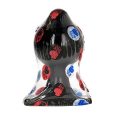 PLUG ANAL PRETO 18X10CM