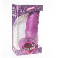 PINK ROOM DAYAN DILDO REALISTA ROXO 17 CM